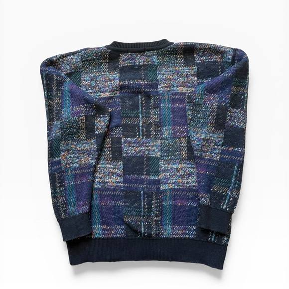 Vintage Bellagio Italy Knit Sweater 90s Coogi
Abstract Grandpa Multicolor Size M - Picture 3 of 7